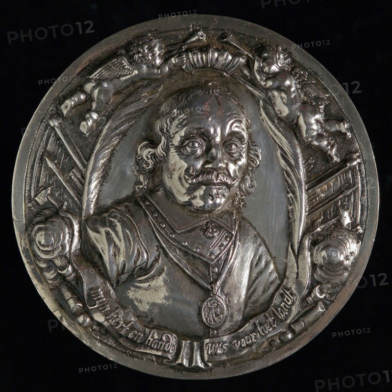 Dirk van Rijswijck (medailleur, ontwerp & productie), Medal on the death of Maarten Harpertszoon Tromp, death medal penning