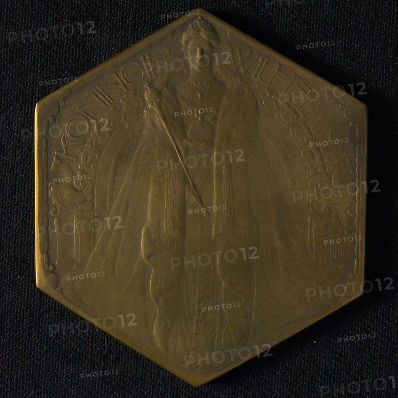 N.V. Koninklijke Nederlandsche Edelmetaalbedrijven Van Kempen, Begeer en Vos, Medal on the 25th anniversary of Queen Wilhelmina