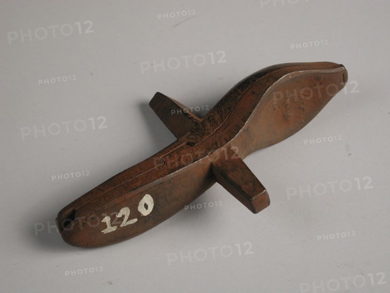 Two-piece bronze mold for spoon, mold casting tools tool kit base metal bronze, cast Two-piece bronze mold for casting