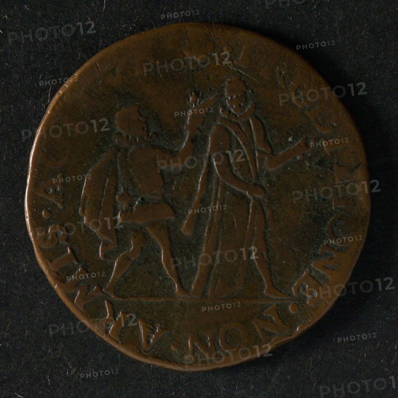 Bill on the attack by Jean Jauréqui on the Prince of Orange, jeton utility medal medal exchange buyer, Jean Jauréqui shoots