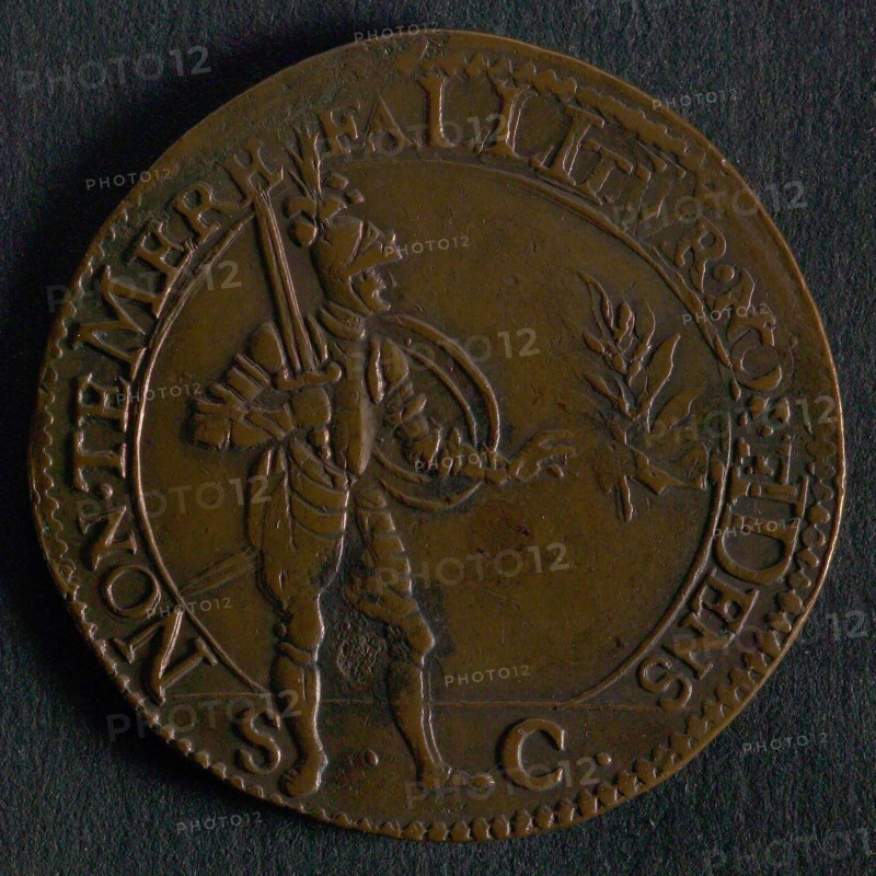 jeton utility medal medal exchange buyer, Mercury with staff offers Odysseus (Prins Maurits) the herb Moly to legend, rose