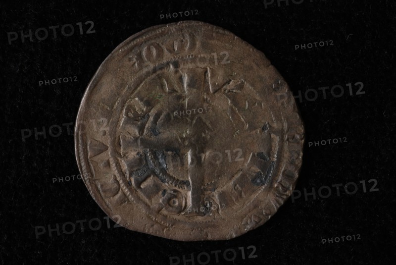 Groot, Weert, Dirk Loef, z.j., lion-sized coin money swap silver, Horne Dirk Loef (imitation of Flemish Great), MON .. VIERD