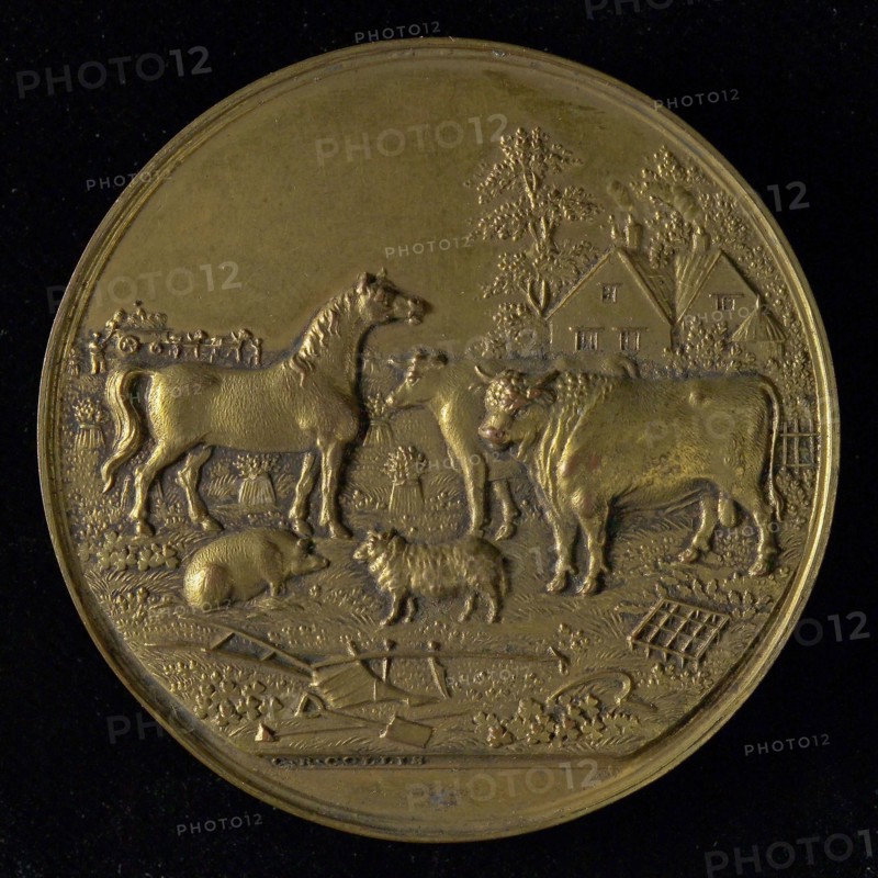 C.R. Collis, Pricelist of the Society for the Promotion of Agriculture and Livestock in Zeeland, price medal penning footage