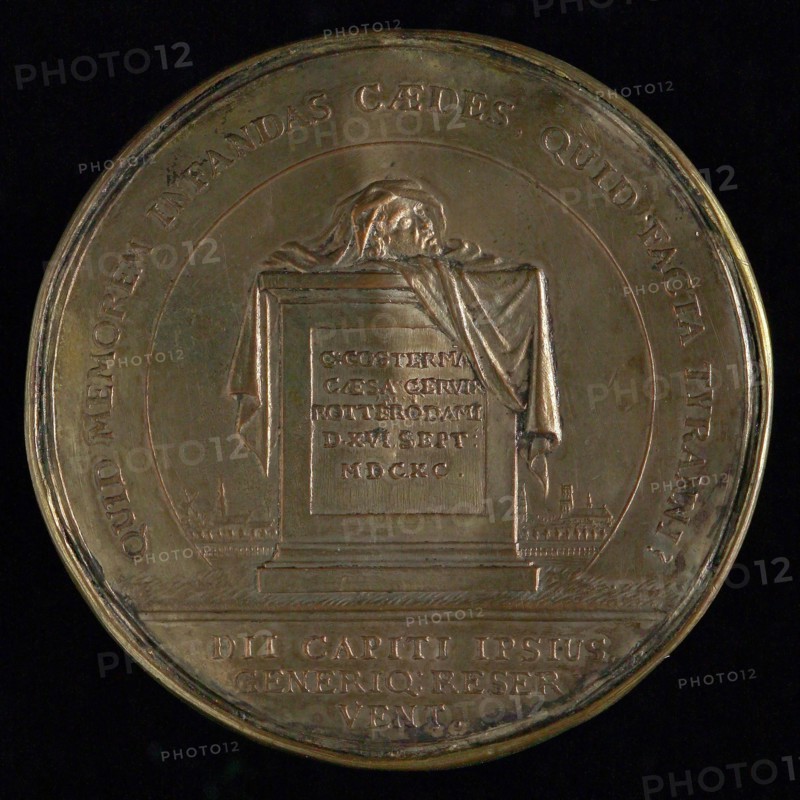 Jan Smeltzing I, Medal on the plunder of the house of Baljuw Jacob van Zuylen van Nijevelt at the Leuvehaven in Rotterdam
