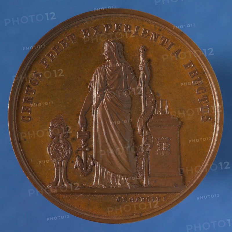 J.P. Menger, Medal at the Centenary of the Bataafsch Society for Experimental Philosophy in Rotterdam, medallion bronze
