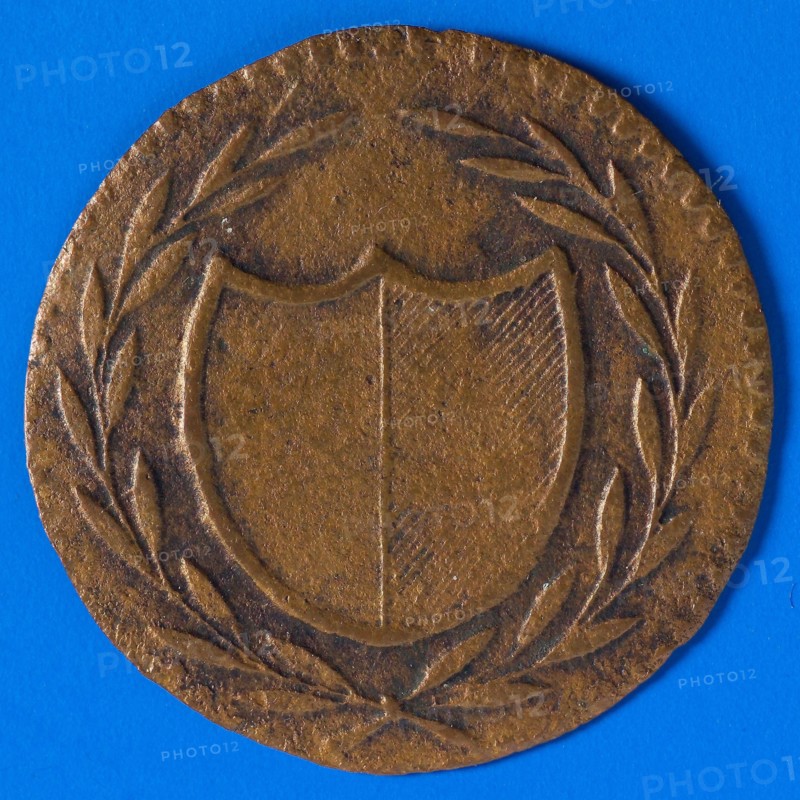 Bleijensteinse Duit, bleijensteinse duit currency money exchange commodity copper found 1.8 dm: Oval shield