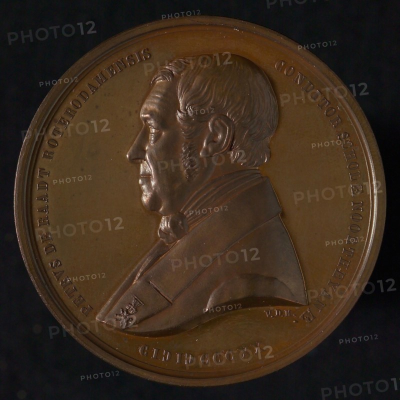 's Rijks Munt, Medal in honor of Peter de Raadt at the 35th anniversary of the Kostschool Noorthey in Voorschoten, medallion