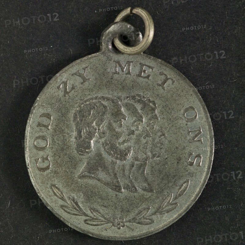 Willem Pauwels en Zoon, Contribution to the Orange Festival in The Hague, wear medal penning identification carrier tin