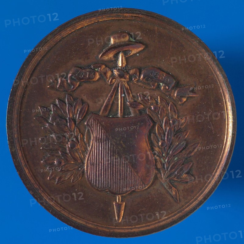 's Rijks Munt, Medal on Kozakjesdag in Utrecht, or entering the Cossacks in Utrecht fifty years ago, in 1813, commemorated