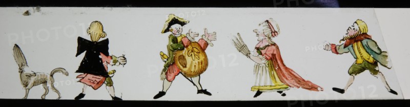 Hand-painted slide with bizarre fashion effects, slideshelf slideshare images glass paper, Hand-painted slides on the edges