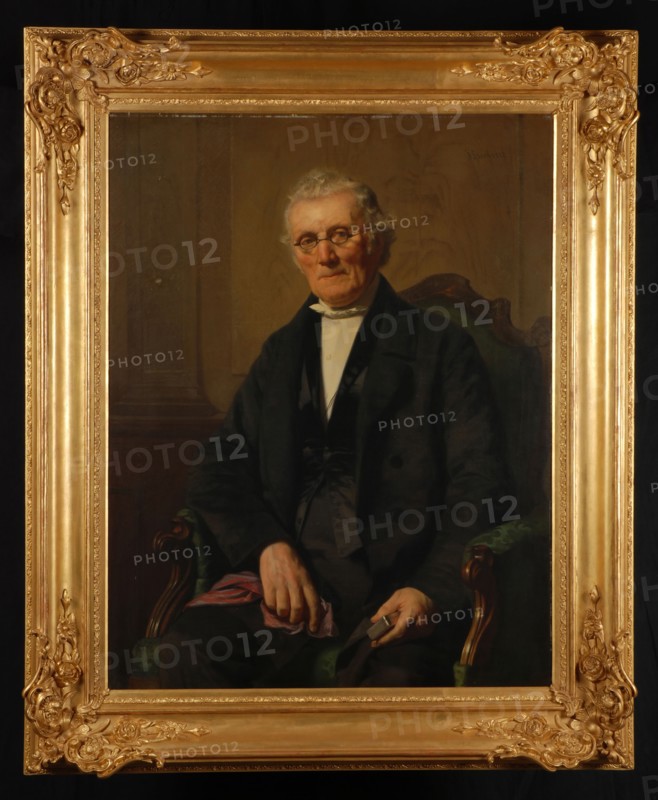 Jacob Spoel, Portrait of Johannes de Haaij, portrait painting footage linen oil painting wood canvas, Standing rectangular