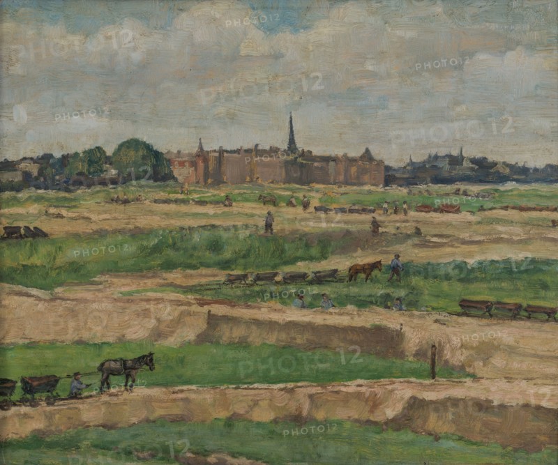 Hendrik van Randwijk, Expansion Rotterdam after World War I: construction Middellandplein with in background station DP