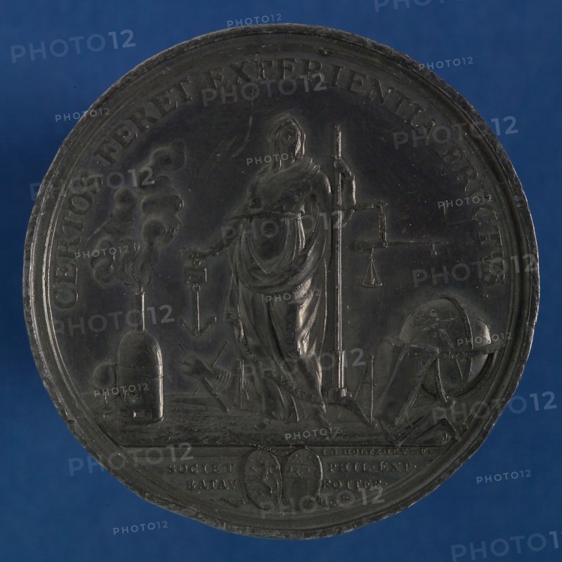 J.G. Holtzhey, Pricelist Bataafsch Genootschap der Proefamenwindelijke Wijsbegeerte, in the name of Dirk Langendijk, price medal