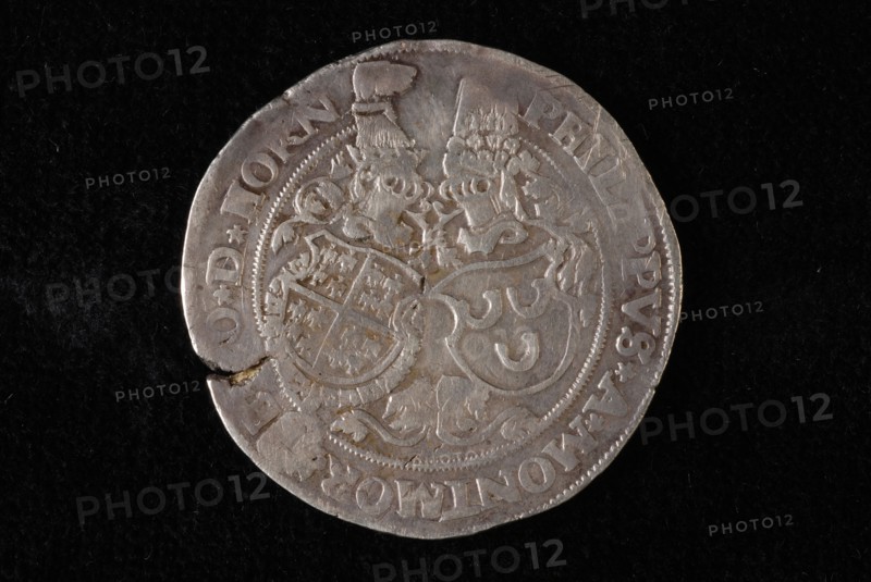 Horne, thaler, beaten in Weert under Philips van Monmorency (1540-1568), thaler coin money swap silver, St. Martinusdaalder van