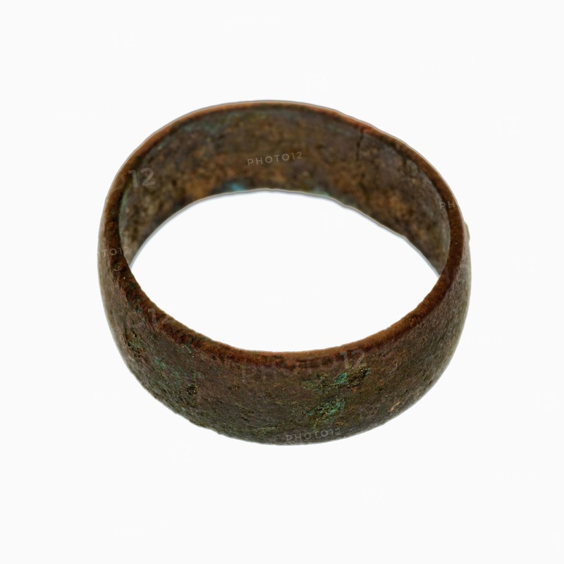Wide ring of red copper, ring jewelry clothing accessory clothing soil find copper metal d 0.6, cast Copper ring Red copper