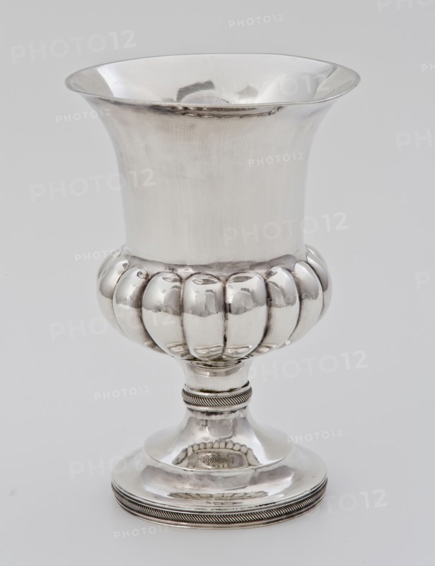 Coerts Hoorn (?), Silver cup, chalice liturgical vessel silver, religion church Rotterdam Blijdorp