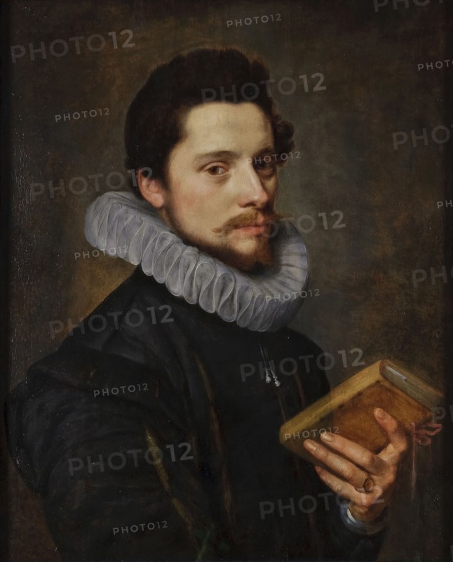 Michiel Jansz. van Mierevelt, Portrait of Hugo de Groot (Delft 1583 - Rostock 1645), portrait painting visual material wood oil