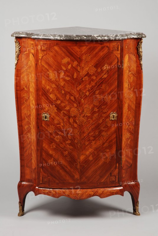 Rococo corner cupplate, corner cupboard cupboard cupboard furniture furniture interior design wood marble stone brass rosewood