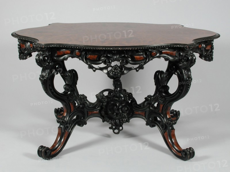Fa. Johann Diedrich Schmidt & Co. en Cord Heinrich Schmidt, Neo-rococo table, coffee table? table furniture interior design wood