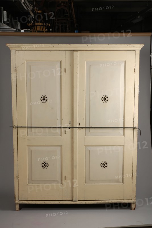 White painted filing cabinet or pantry, converted into wardrobe, cabinet cupboard furniture furniture interior design wood oak