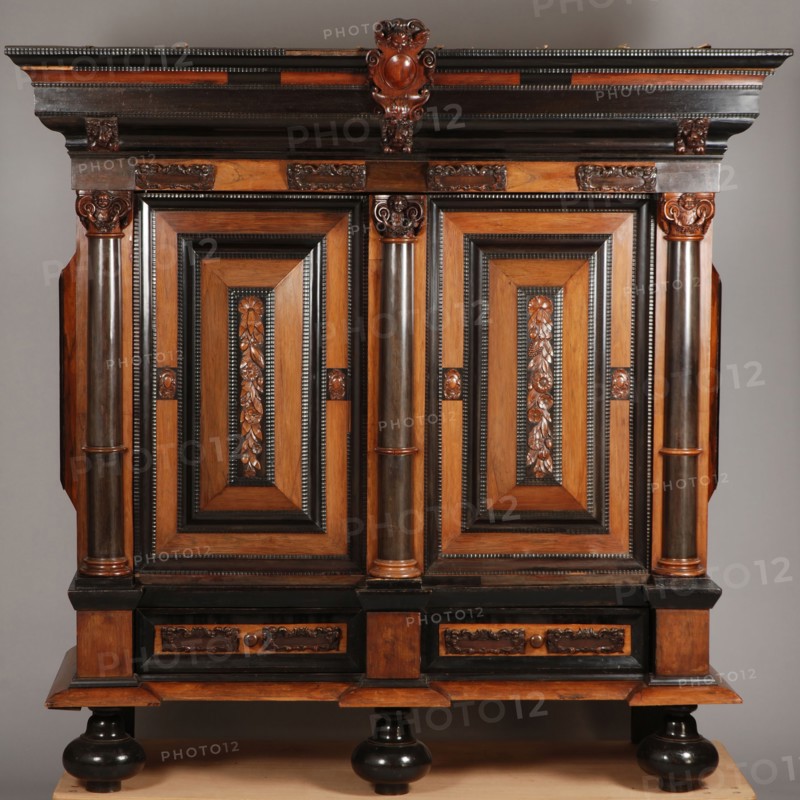 Dutch baroque pillowcase, cabinet cabinet furniture furniture interior design oak wood rosewood ebony wood, Cushion cabinet oak