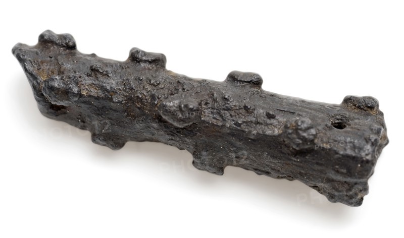 Tin bar or club with excellent lumps, spring holder, artifact holder soil find tin metal, w 0.9 cast Small pewter object