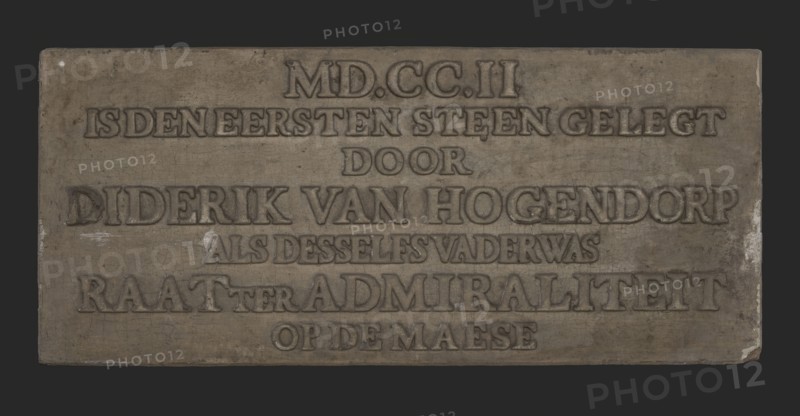 Facing brick with MD.CC.II is the first stone laid by Diderik van Hogendorp ... Maese, facade stone building component sandstone