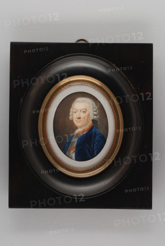 Portrait miniature by Johan François Graaf van Hogendorp, portrait miniature painting footage gold wood ivory paint watercolor