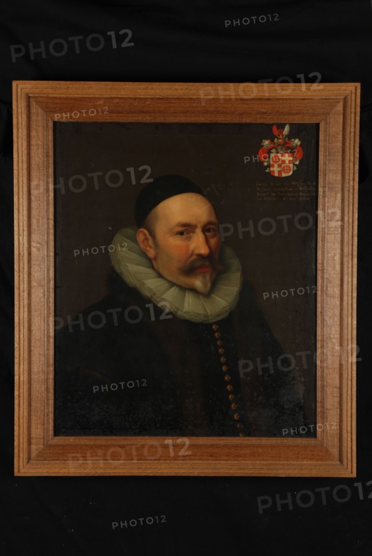 Rotterdamse portrettist, Portrait of Willem Jansz. From Melissant, portrait painting visual material linen oil painting canvas