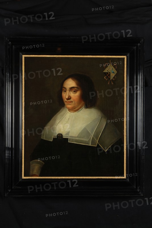copy after: Michiel Jansz. van, Portrait of Maria van Reigersberch, portrait painting footage linen oil painting, Standing