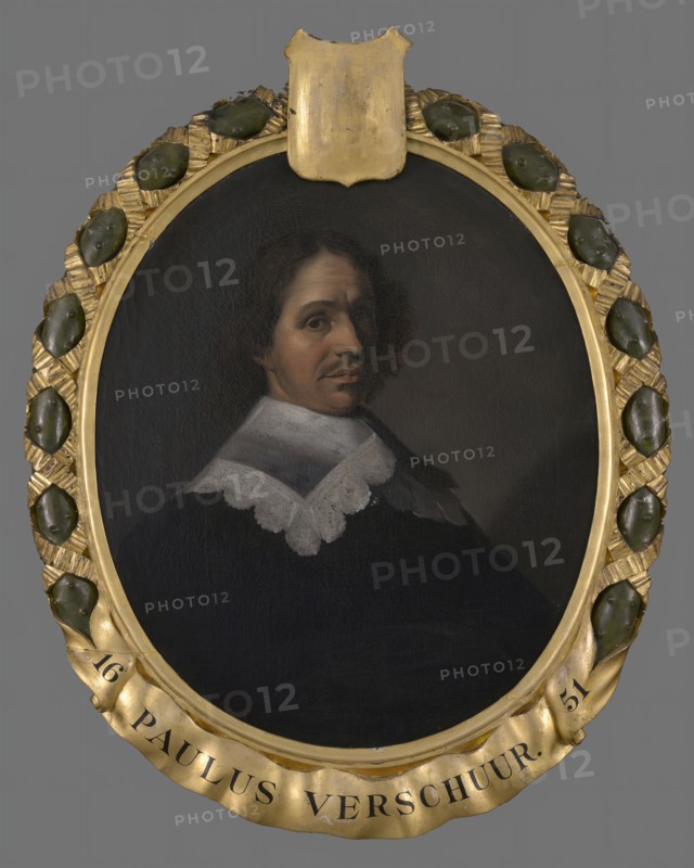 Pieter van der Werff (after Frans Hals), Portrait of Paulus Verschuer (1606-1667), portrait painting footage linen oil painting