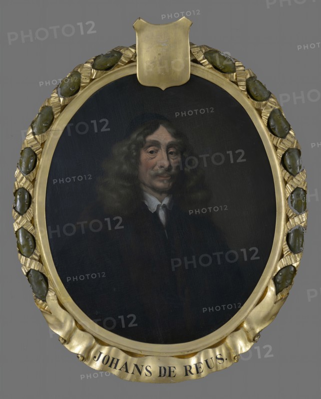 Pieter van der Werff (after Nicolaas Maes), Portrait of Johan Abrahamsz. The Giant (about 1600-1685), portrait painting visual