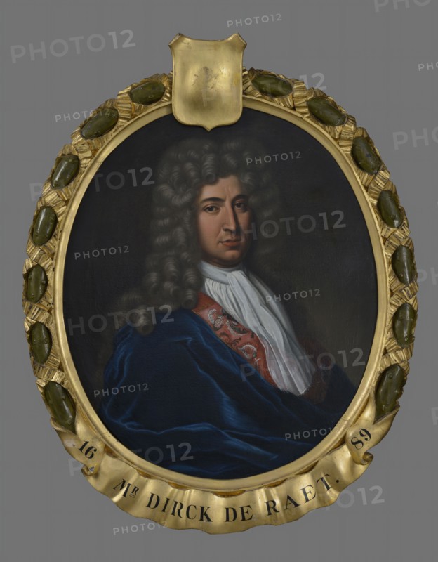 Jan de Meyer II, Portrait of Dirck de Raet or Raedt (1649-1706), portrait painting visual material linen oil painting canvas