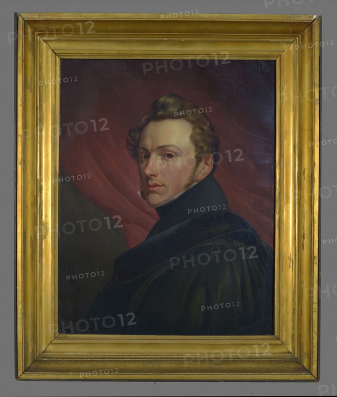 Nicolaus Montauban van Swijndregt, Portrait of Nicolaus Montauban van Swijndregt, self-portrait, self-portrait portrait painting