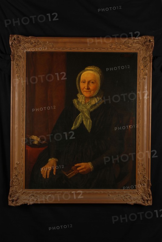 Jacob Akkersdijk, Portrait of Elisabeth Bunk, portrait painting visual material linen oil painting wood canvas, Portrait