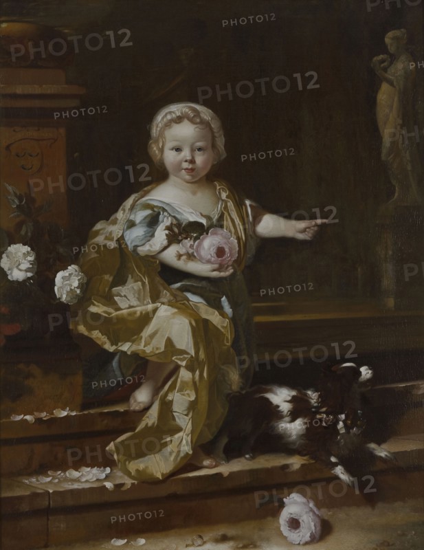 Adriaen van der Werff, Portrait of Cunera Olshoorn (1681-1722), portrait painting canvas linen oil painting, Standing