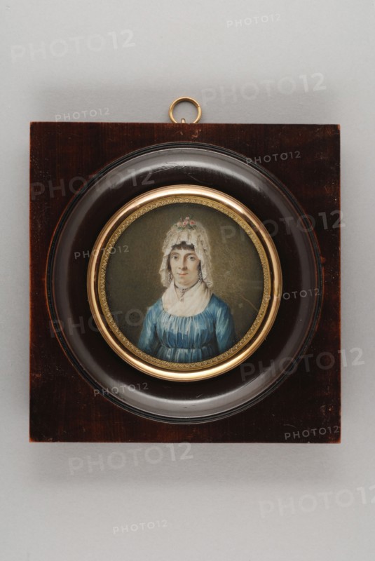 Gijsbertus Johannus van den Berg, Portrait miniature by Mada van Zuylen from Nyvelt, portrait miniature painting visual