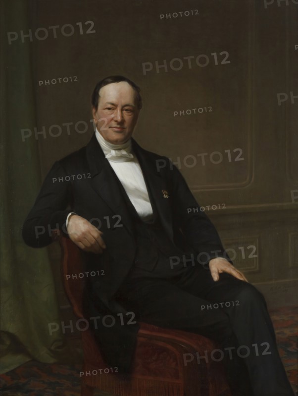 Herman Anthonie de Bloeme, Portrait of Abram van Rijckevorsel (1790-1864), portrait painting canvas linen oil, Standing