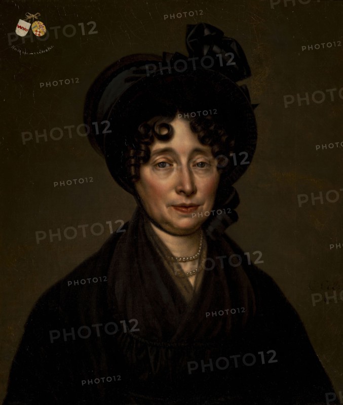 Cornelis Cels, Portrait of Sara van der Pot (1762-1826), portrait painting canvas linen oil, Standing rectangular posthumous