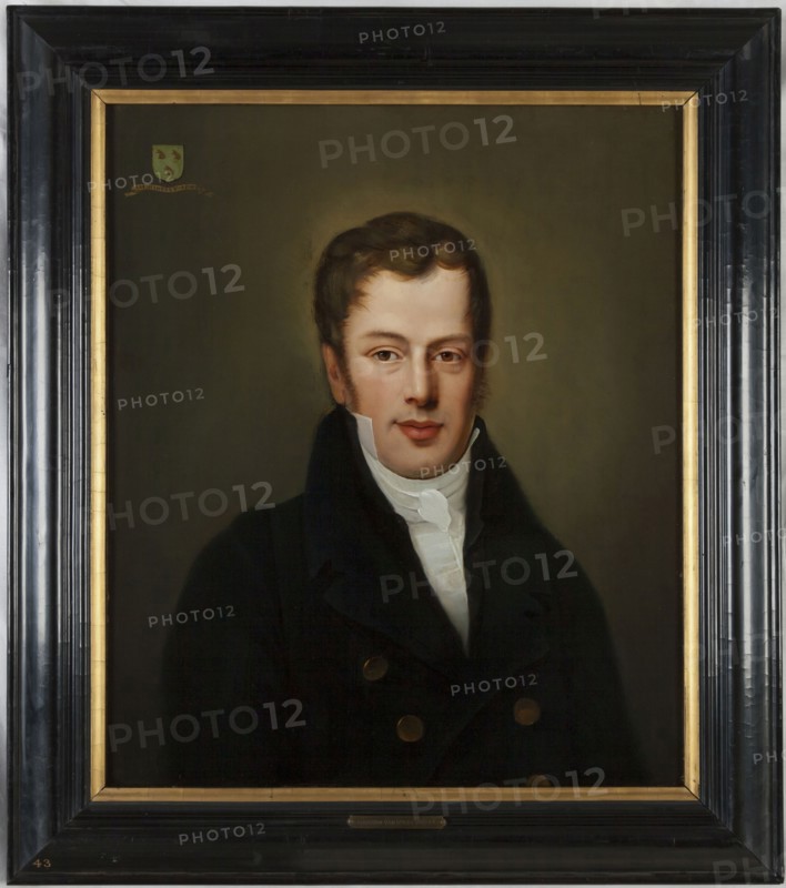 Portrait of Abram van Rijckevorsel (1790-1864), portrait painting footage wood oil h. 58.0 (panel) Standing rectangular portrait