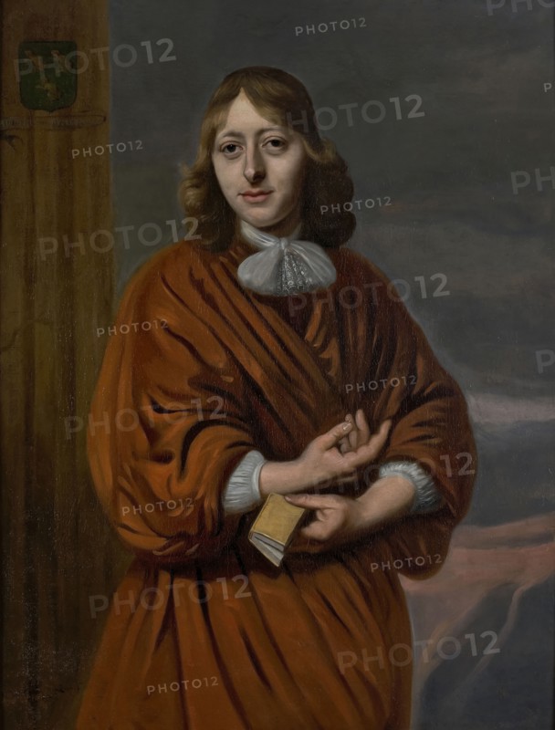 Adriaen Cornelisz. Beeldemaker, Portrait of Huybert van Rijckevorsel (1650-1718), portrait painting material linen oil painting