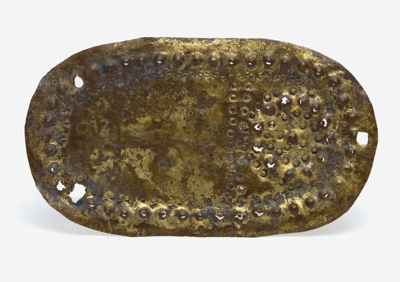 Copper grater, oval plate with hole pattern, nutmeg grater grater tool kit ground find brass metal, w 4,3 stamped stamped Copper