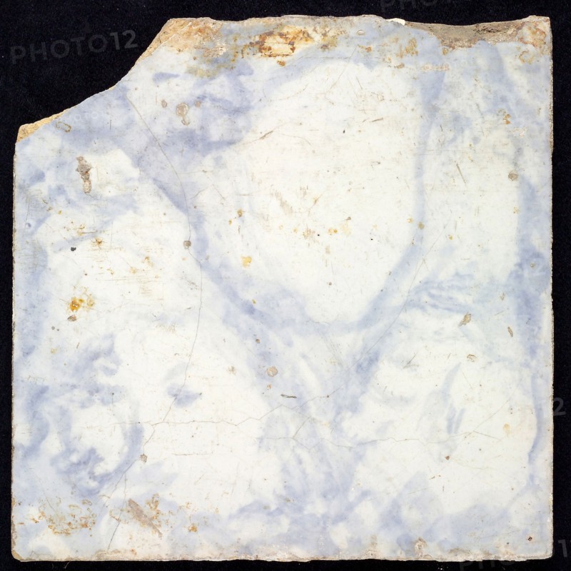 Square light gray marbled tile, with broad veins, small spots, yellow pottery, border tile wall tile tile sculpture ceramic