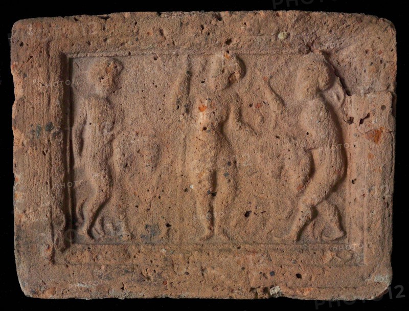 Hearthstone, Luiks, from Luik, Liege Belgium, with wide frame, with children with hobby horses, hearth fireplace component