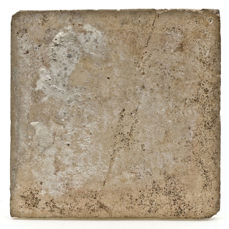 Tile, unglazed, semi-finished, wall tile tile visualization soil find semi-finished ceramic pottery, in form made baked Tile