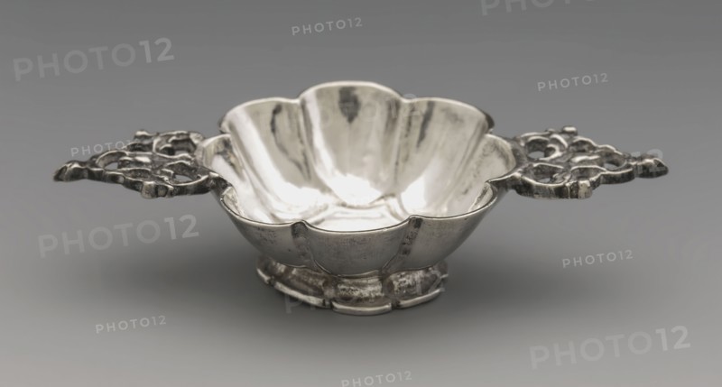 Silversmith: Hendrik van der Star, Brandy bowl, brandy bowl bowl crockery holder dolls toy relaxation medium miniature model