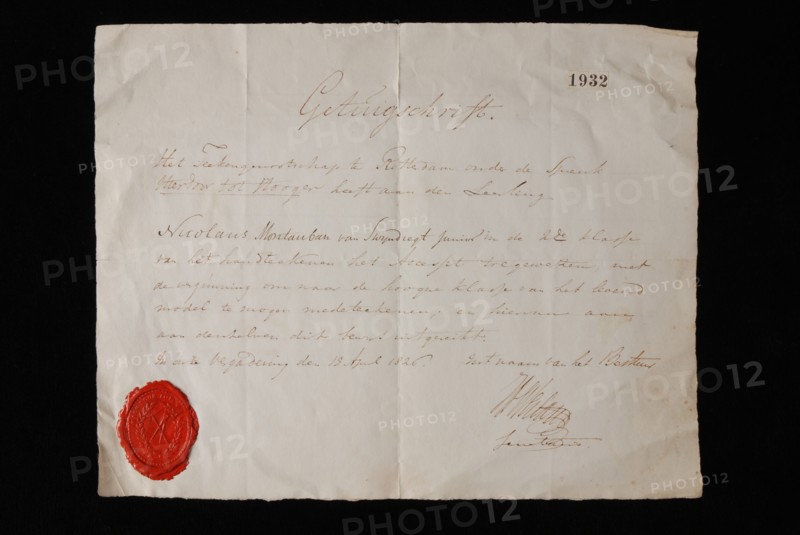 Explanation of drawing society This leads to Hooger that Nicolaus Montauban of Swijndregt jr in the 2nd class of signing