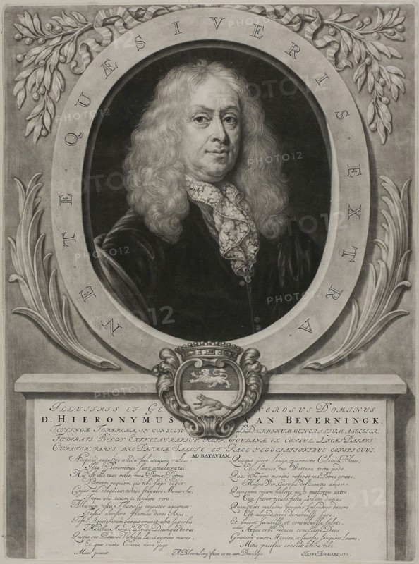 Portrait of D. Hieronymous van Beverningk, n.d., Abraham Blooteling (Dutch, 1640-1690), after Everard Quirijnsz. van der Maes (Dutch, 1577-1656), Netherlands, Mezzotint and engraving on paper, 420 × 312 mm (sheet trimmed within plate mark)