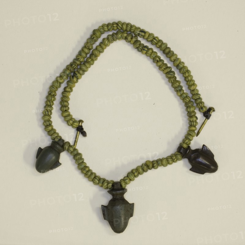 Amulet of a Heart, Late Period, Dynasty 26–31 (664–332 BC), Egyptian, Egypt, Stone, 1.5 × 1 × .5 cm (5/8 × 3/8 × 3/16 in.)
