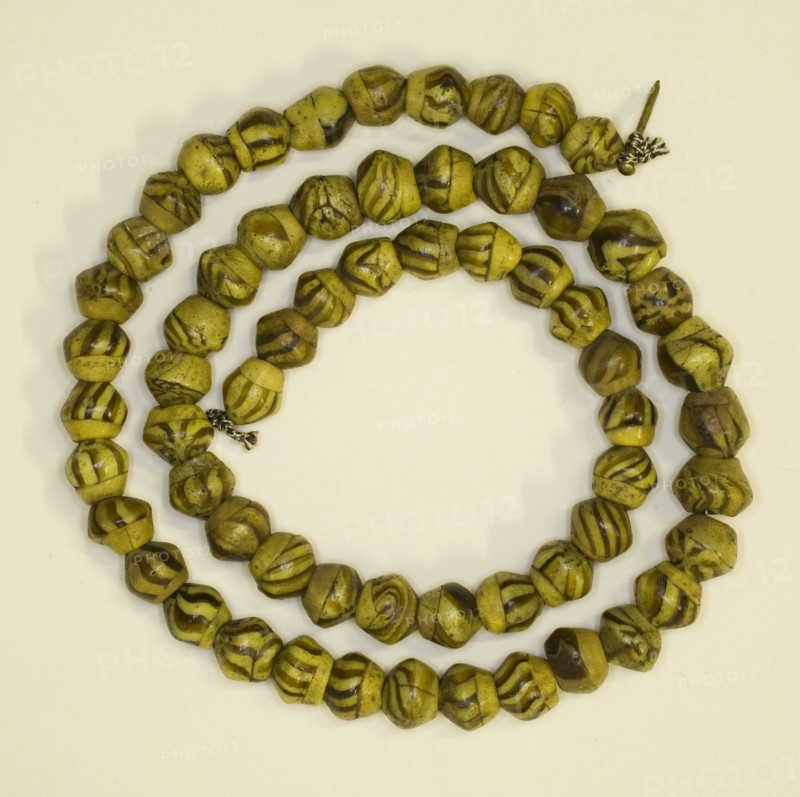 String of Beads, 4th/5th century AD, Roman or Byzantine, Egypt, Egypt, Glass, L. 102.2 cm (40 1/4 in.), average diam. 1.6 cm (5/8 in.)